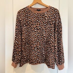Rails Reeves Sweater - Mountain Leopard